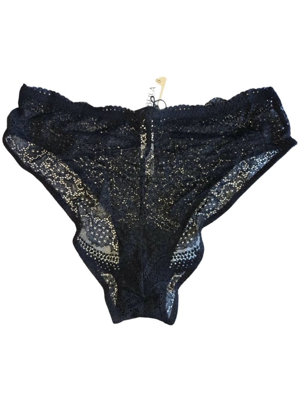 Cosabella San Lorenzo Bikinis Forte High Rise Bikini Bottom, Sz L in Black NWT